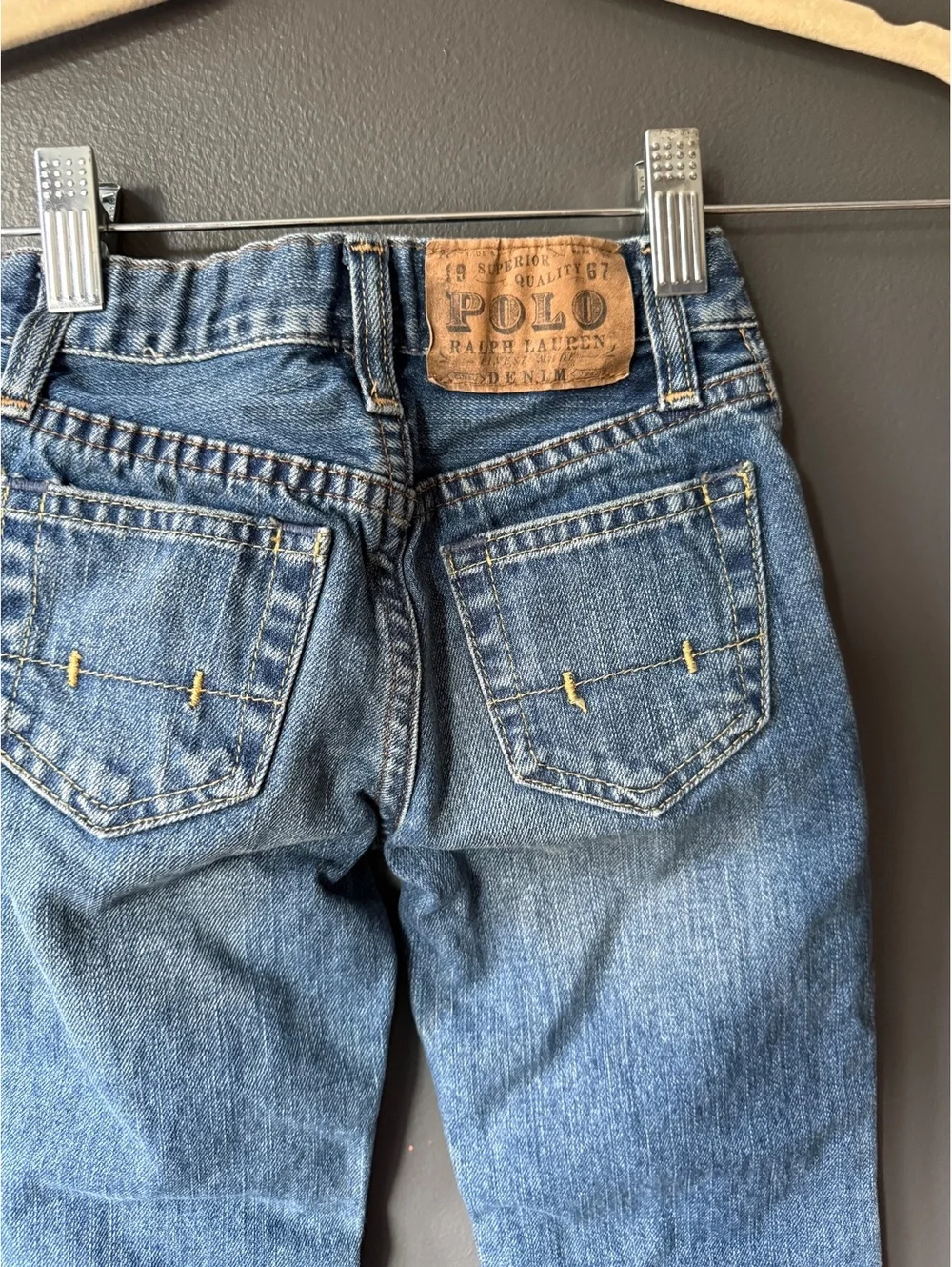 Polo Ralph Lauren Toddler Blue Denim Jeans Size 4T